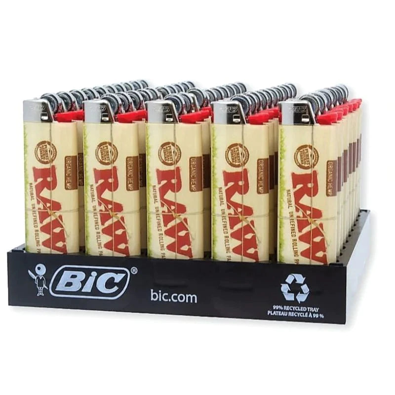 Bic Raw Lighter 50ct Display - Premium  from H&S WHOLESALE - Just $70! Shop now at H&S WHOLESALE
