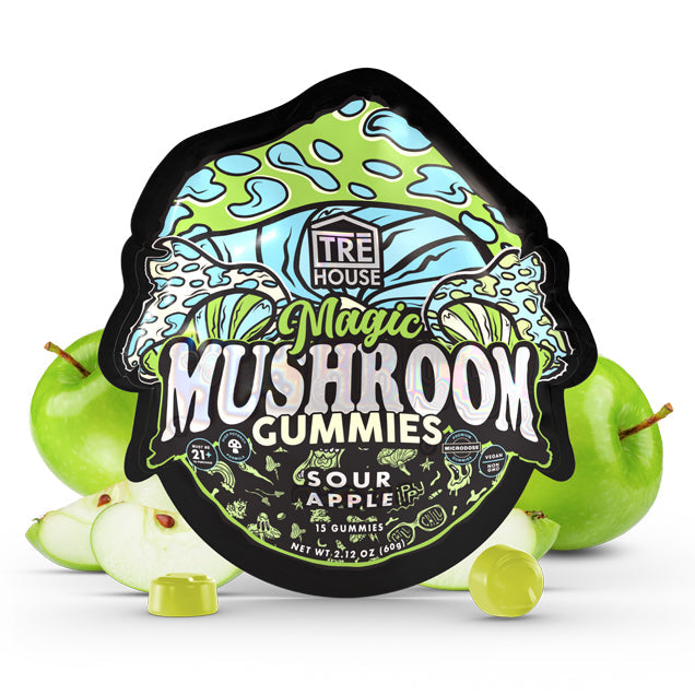 Tre House Magic Mushroom Gummies Microdose 15ct Bag 1ct - Premium  from H&S WHOLESALE - Just $12.50! Shop now at H&S WHOLESALE