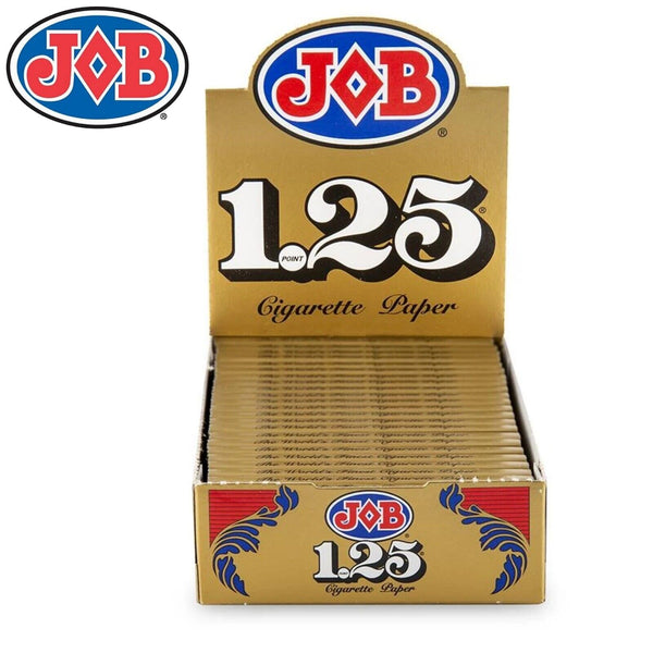 Job gold Rolling Paper 24ct Display - Premium  from H&S WHOLESALE - Just $43! Shop now at H&S WHOLESALE