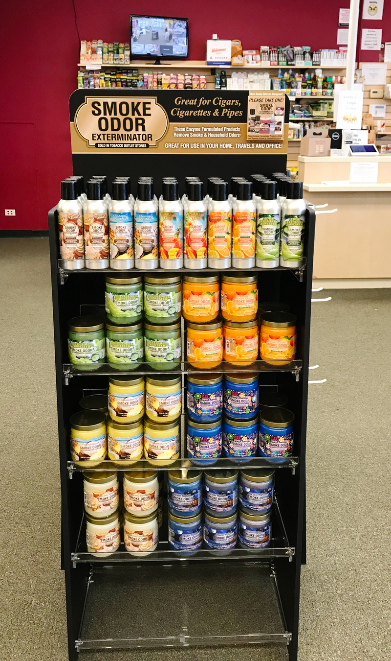 Smoke Odor candle & spray Display 5-Tier Floor XL Shelves 1ct - Premium  from H&S WHOLESALE - Just $250! Shop now at H&S WHOLESALE