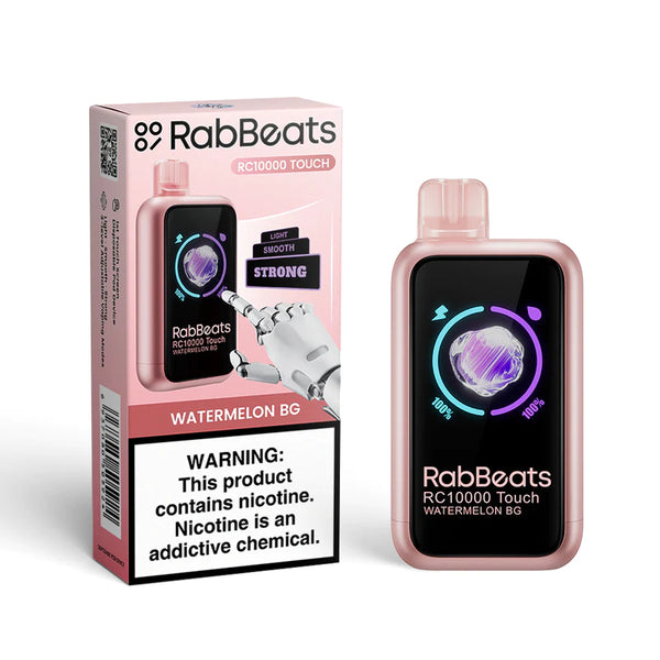 Rabeats RC10,000 Puffs Touch 5ct Disposable Vape - Premium  from H&S WHOLESALE - Just $47.50! Shop now at H&S WHOLESALE
