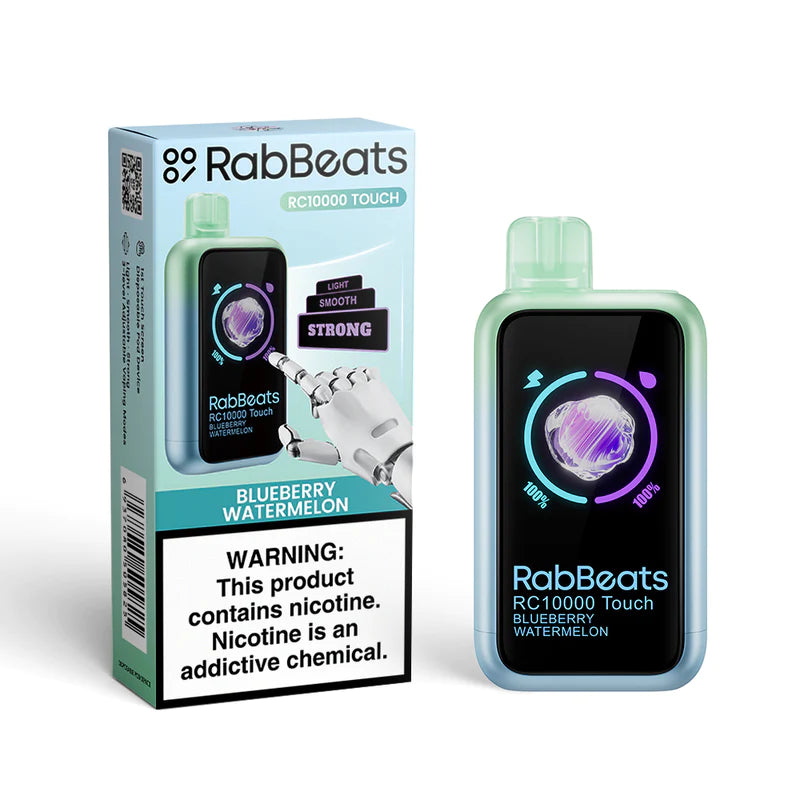 Rabeats RC10,000 Puffs Touch 5ct Disposable Vape - Premium  from H&S WHOLESALE - Just $47.50! Shop now at H&S WHOLESALE