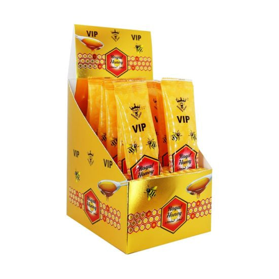 Royal Honey VIP Gold 12ct Display - Premium  from H&S WHOLESALE - Just $18! Shop now at H&S WHOLESALE