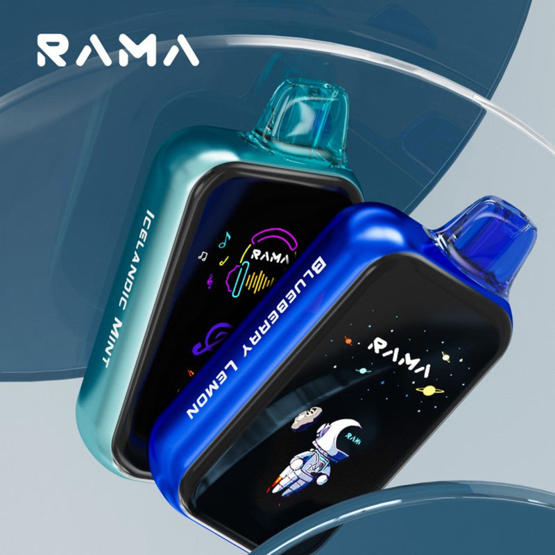 Yovo Rama 16k Puffs 5% Nic Bluetooth Screen 5ct Display - Premium  from H&S WHOLESALE - Just $42.50! Shop now at H&S WHOLESALE