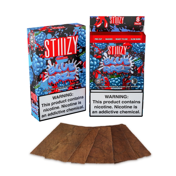 Stiiizy Premium All Natural Leaf Wrap 8ct Box