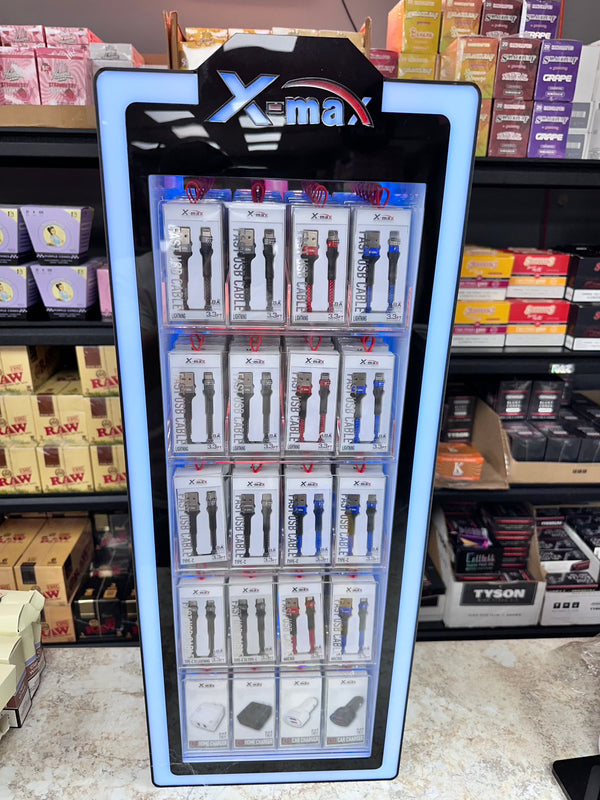 X-Max Quick Charger 132ct Display - Premium  from H&S WHOLESALE - Just $360! Shop now at H&S WHOLESALE