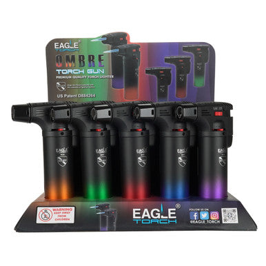 Eagle Torch 4’’ Side Torch Ombré Colors 15ct Display #PT101OMB - Premium  from H&S WHOLESALE - Just $40! Shop now at H&S WHOLESALE