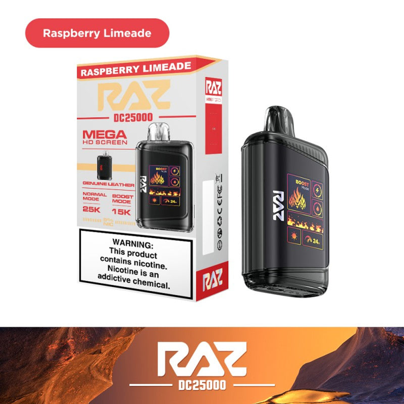 RAZ DC25000 Puffs Mega 50mg 16ml 5ct Display disposable Vape - Premium  from H&S WHOLESALE - Just $52.50! Shop now at H&S WHOLESALE