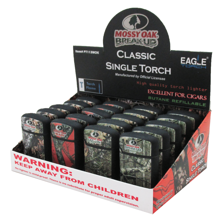 Mossy OAK Eagle Torch Square PT113MOK 20ct - Premium  from H&S WHOLESALE - Just $32! Shop now at H&S WHOLESALE