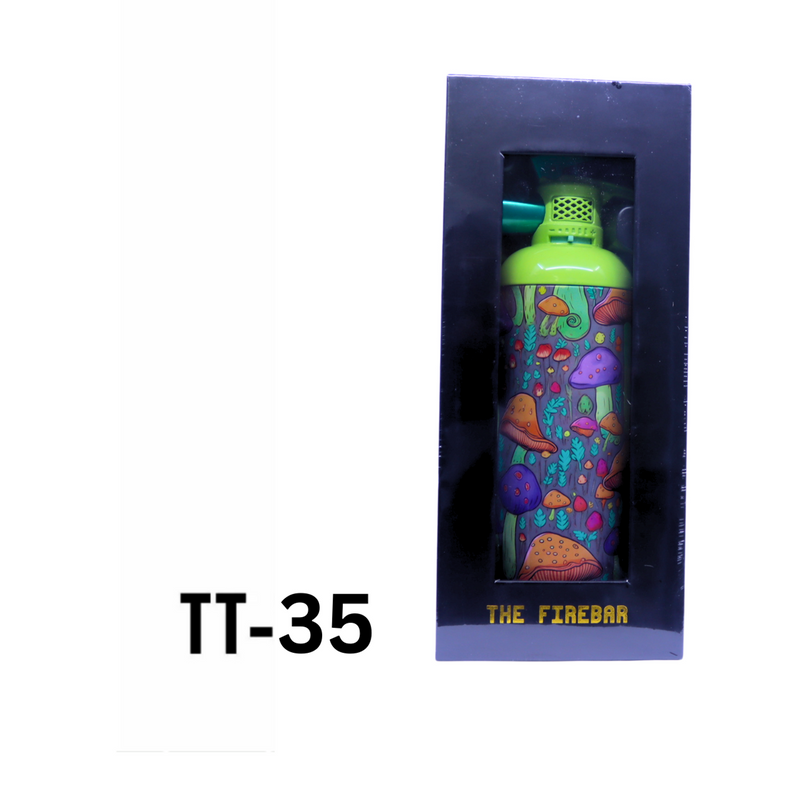 The Fire Bar Refillable Butane Torch Lighter Assorted Design 1ct - Premium  from H&S WHOLESALE - Just $28! Shop now at H&S WHOLESALE