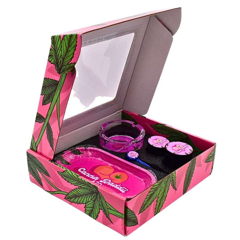 Canna 420 Daddii Smoking Kit Gift Set 4pc 1ct box - Premium  from H&S WHOLESALE - Just $15! Shop now at H&S WHOLESALE