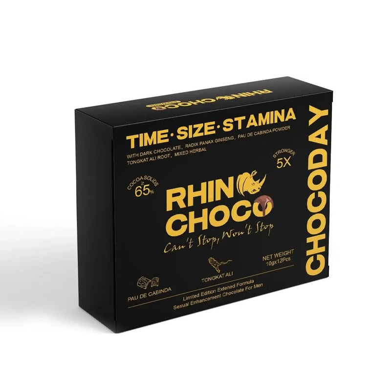 Rhino Choco Chocolate Enhancement For Male 12ct Display - Premium  from H&S WHOLESALE - Just $30! Shop now at H&S WHOLESALE