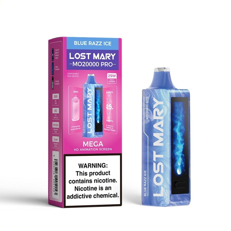 Lost Mary MO20,000 Puffs Pro 5ct Display Disposable Vape - Premium  from H&S WHOLESALE - Just $47.50! Shop now at H&S WHOLESALE