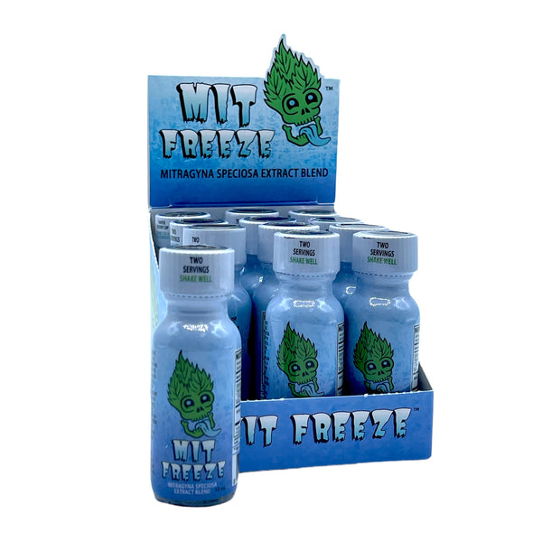 MIT Freeze Kratom Extract Liquid Shot 12ct Display - Premium  from H&S WHOLESALE - Just $125! Shop now at H&S WHOLESALE