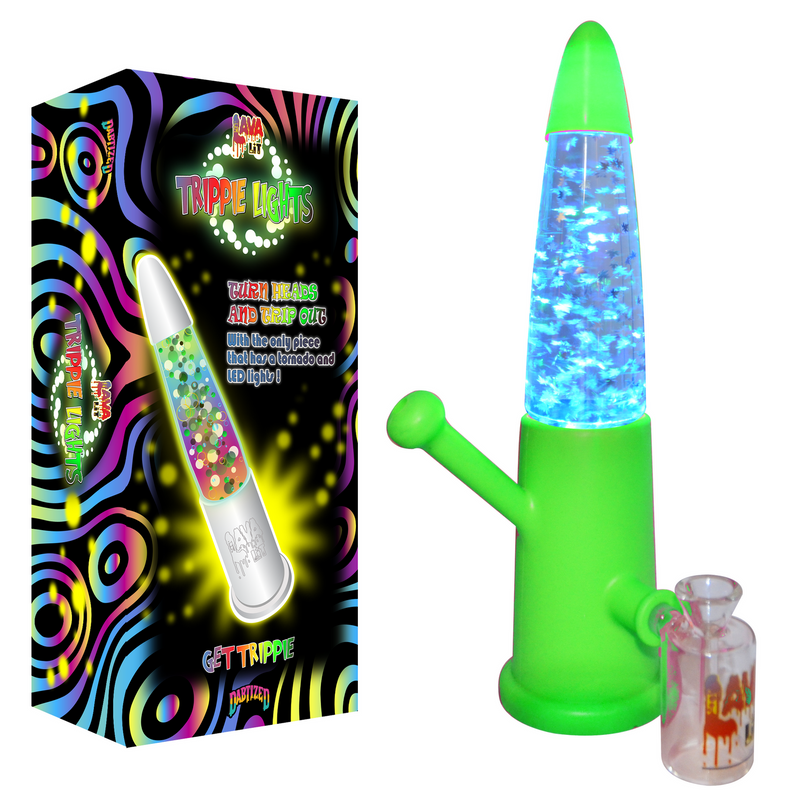 Lava Lit Lava Lamp Water Pipe 3 Attachment 1ct - Premium  from H&S WHOLESALE - Just $65! Shop now at H&S WHOLESALE