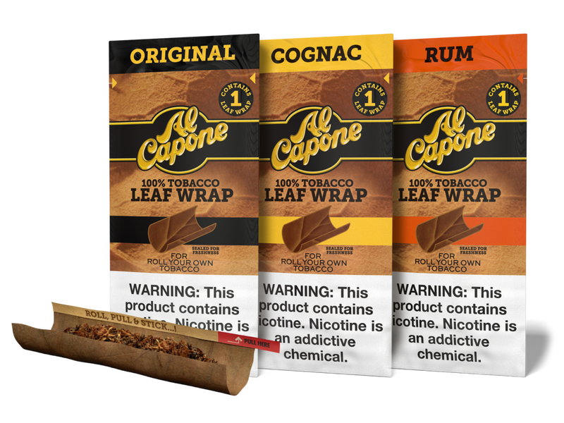 Al Capone Leaf Warp 18ct Box - Premium  from H&S WHOLESALE - Just $17! Shop now at H&S WHOLESALE