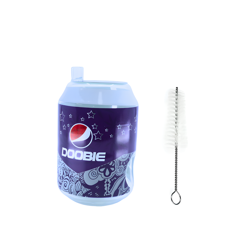 Dabtized Can-A-Pipe Glass Hand Pipe  1ct - Premium  from H&S WHOLESALE - Just $14! Shop now at H&S WHOLESALE