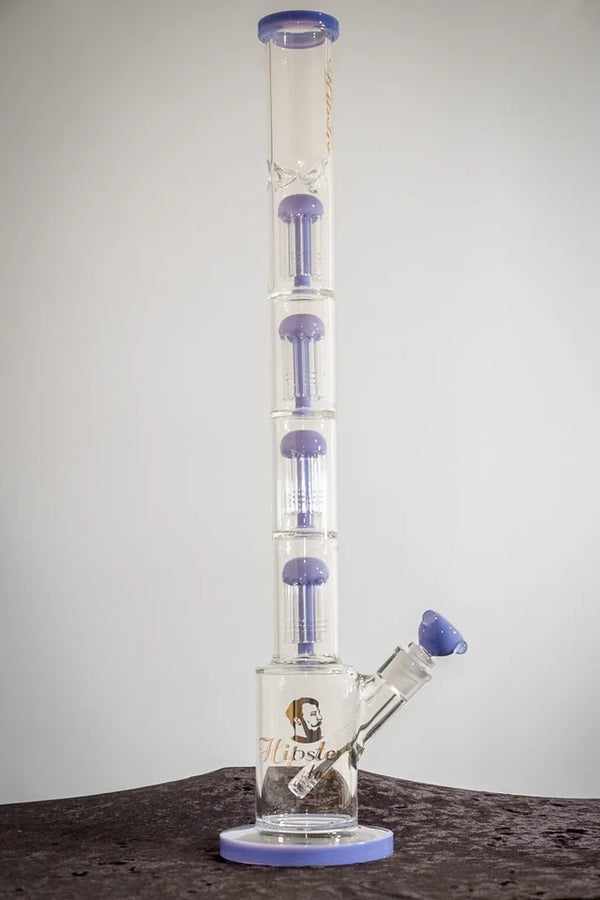 24’’ Hipster 4 Tree Perc Water Pipe 1ct - Premium  from H&S WHOLESALE - Just $80! Shop now at H&S WHOLESALE