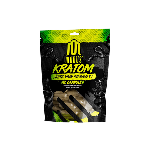 Modus Kratom Mitragyna Speciosa 150ct Capsules 1ct Bag - Premium  from H&S WHOLESALE - Just $10.72! Shop now at H&S WHOLESALE