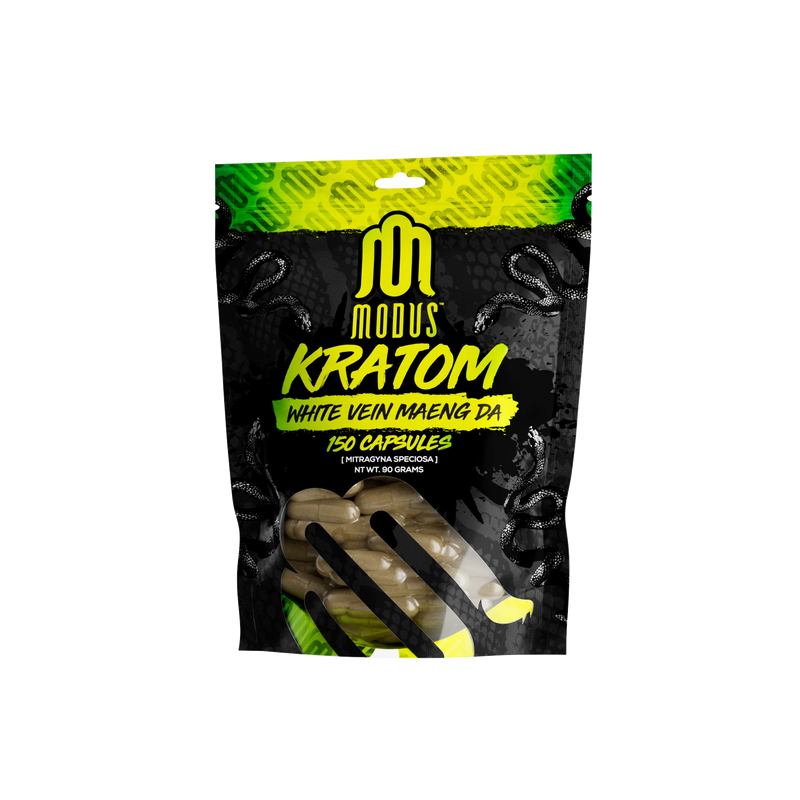 Modus Kratom Mitragyna Speciosa 150ct Capsules 1ct Bag - Premium  from H&S WHOLESALE - Just $10.72! Shop now at H&S WHOLESALE