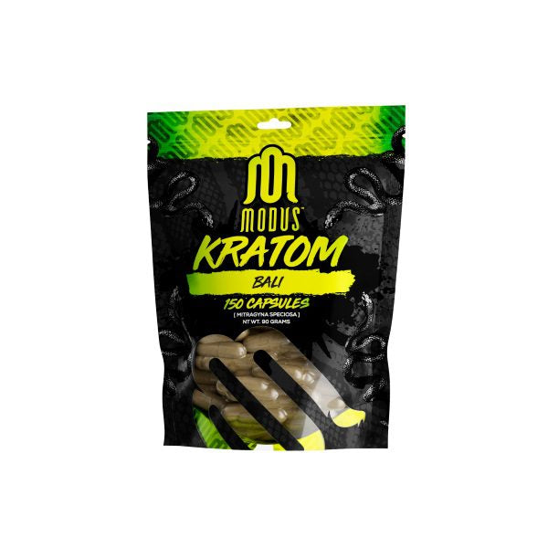 Modus Kratom Mitragyna Speciosa 150ct Capsules 1ct Bag - Premium  from H&S WHOLESALE - Just $10.72! Shop now at H&S WHOLESALE