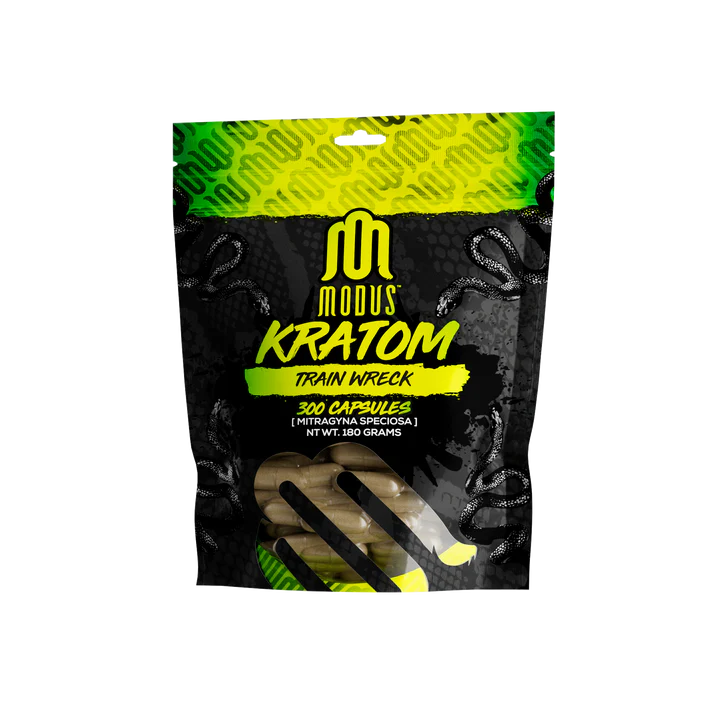 Modus Kratom Mitragyna Speciosa 300ct Capsule 1ct Bag - Premium  from H&S WHOLESALE - Just $20! Shop now at H&S WHOLESALE