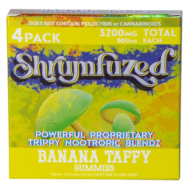 Dazed Shrumfuzed 4pk Gummies 3200mg 10ct - Premium  from H&S WHOLESALE - Just $100! Shop now at H&S WHOLESALE