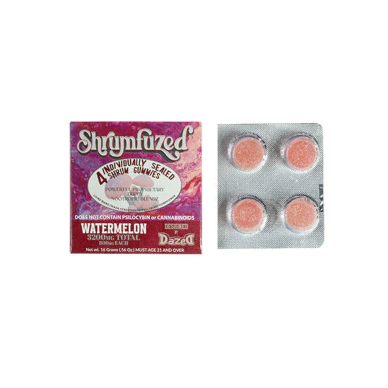 Dazed Shrumfuzed 4pk Gummies 3200mg 10ct - Premium  from H&S WHOLESALE - Just $100! Shop now at H&S WHOLESALE