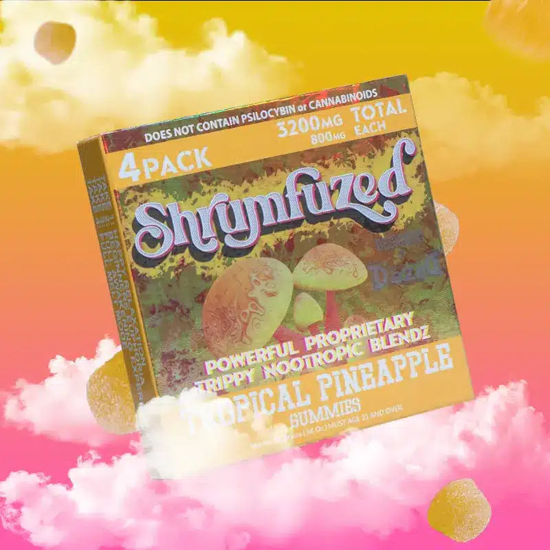 Dazed Shrumfuzed 4pk Gummies 3200mg 10ct - Premium  from H&S WHOLESALE - Just $100! Shop now at H&S WHOLESALE