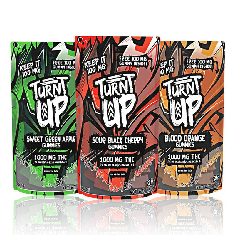 Turnt Up Keep It Up THC Gummies 10pk 5ct box - Premium  from H&S WHOLESALE - Just $70! Shop now at H&S WHOLESALE