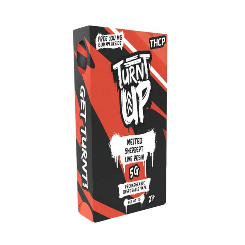 Turnt Up Keep It100 THC 5g Live Resin Disposable Vape 5ct Box - Premium  from H&S WHOLESALE - Just $85! Shop now at H&S WHOLESALE