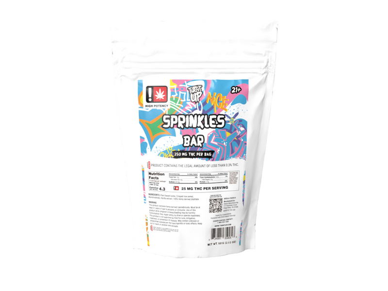 Turnt Up Treat 250mg THC 1ct Bag - Premium  from H&S WHOLESALE - Just $10! Shop now at H&S WHOLESALE