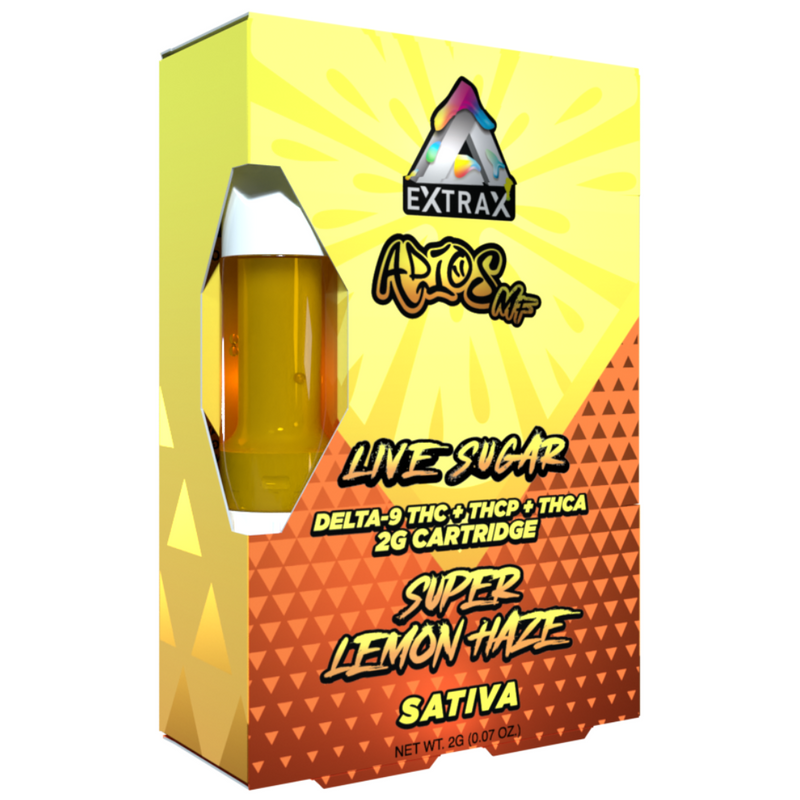 Extrax 2g Live Sugar D9+THC-P+THc-A Cart 6ct - Premium  from H&S WHOLESALE - Just $84! Shop now at H&S WHOLESALE