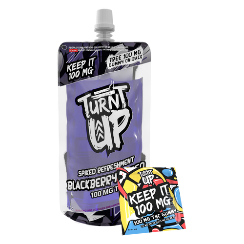 Turnt Up Delta 9 Spiked Refreshmint 100mg Juice Bag 1ct - Premium  from H&S WHOLESALE - Just $10! Shop now at H&S WHOLESALE