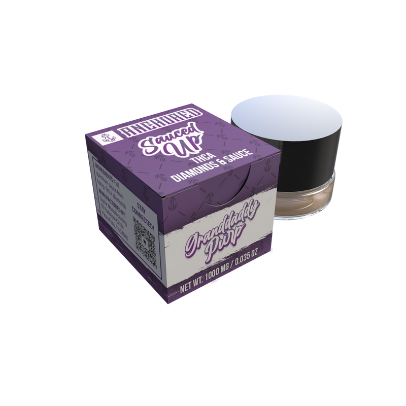 Anchored THC-A 1g Diamonds With Sauce Wax Jar 1ct - Premium  from H&S WHOLESALE - Just $13! Shop now at H&S WHOLESALE