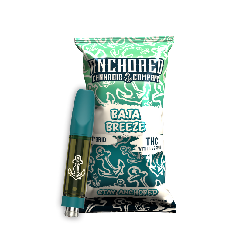 Anchored THC-A 1g Live Resin Cartridge 5ct Bag - Premium  from H&S WHOLESALE - Just $50! Shop now at H&S WHOLESALE