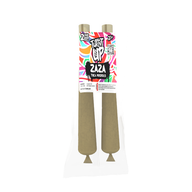 Turnt Up Keep It100 Prerolls 2pk Zaza 25ct Box - Premium  from H&S WHOLESALE - Just $155! Shop now at H&S WHOLESALE