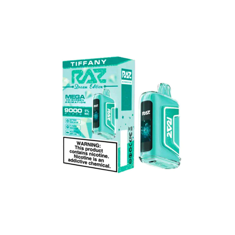 RAZ TN9000 Puffs Mega HD Screen 5ct Display 5% Nic Disposable Vape - Premium  from H&S WHOLESALE - Just $42.50! Shop now at H&S WHOLESALE