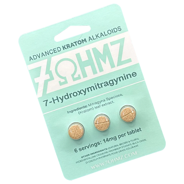 7-Ohmz 7 Hydroxymitragynine 3ct Per Pack 14mg 1ct - Premium  from H&S WHOLESALE - Just $16! Shop now at H&S WHOLESALE