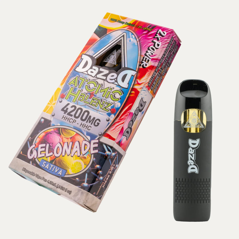 DazeD8 Atomic Blenz THC-A+D9THC-P+D8THC-P Nimbuz 4.2g Disposable Vape 1ct - Premium  from H&S WHOLESALE - Just $20! Shop now at H&S WHOLESALE