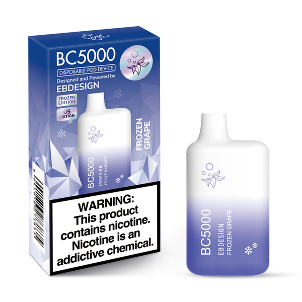 EBCREATE BC5000 Frozen Edition 4% Nic 10ct Display Disposable Vape - Premium  from H&S WHOLESALE - Just $80! Shop now at H&S WHOLESALE