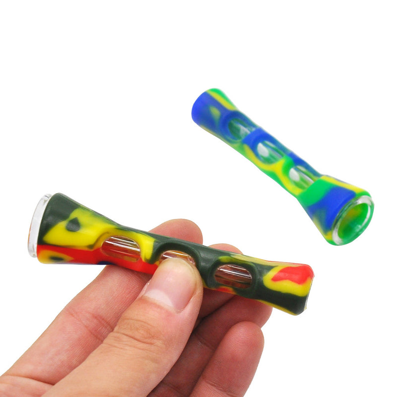 One Hitter Silicone Tobacco Pipe 30ct - Premium  from H&S WHOLESALE - Just $65.00! Shop now at H&S WHOLESALE