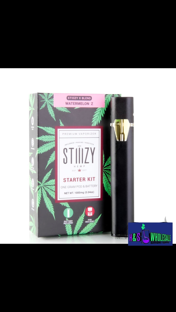 STIIIZY Starter Kit 1000mg 1g Pod with Battery & cable 1ct device - Premium  from H&S WHOLESALE - Just $14.50! Shop now at H&S WHOLESALE