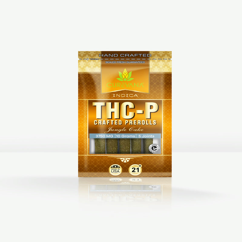 Curevana THC-P Pre-Rolls 3750MG 10g 5 Pack Display - Premium  from H&S WHOLESALE - Just $48.00! Shop now at H&S WHOLESALE