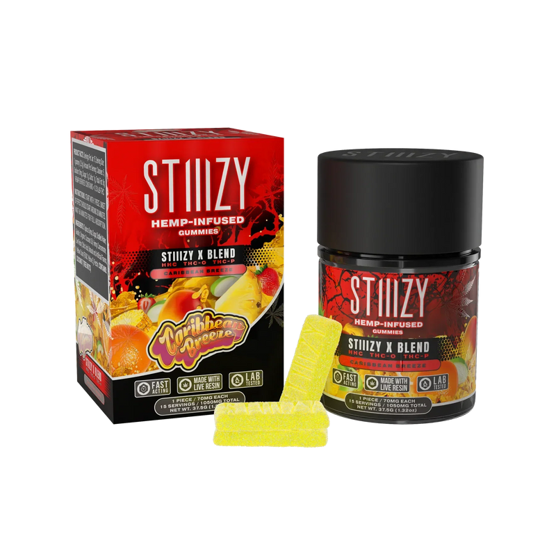 STIIIZY Live Resin STIIIZY X Blend 1050mg 70mg Each 15ct Gummies - Premium  from H&S WHOLESALE - Just $9.50! Shop now at H&S WHOLESALE