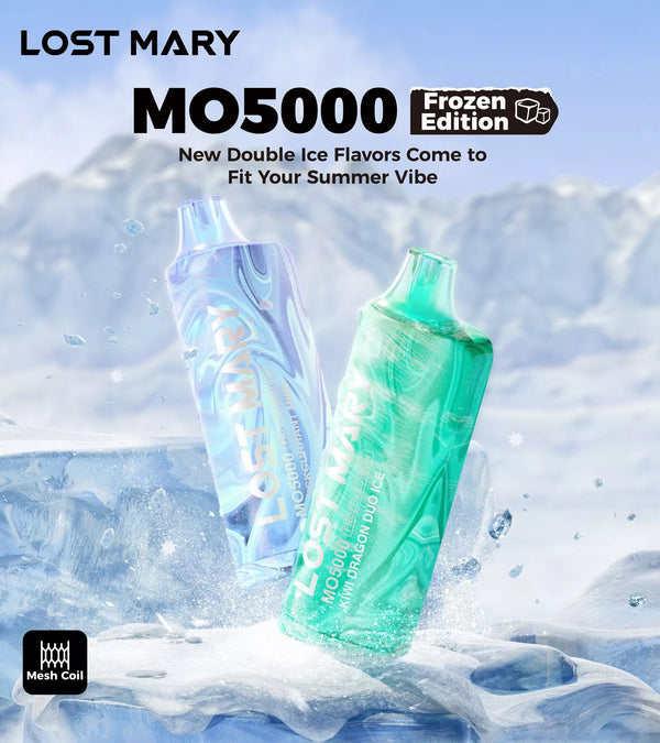 Lost Mary MO5000 Puffs Frozen Edition 13mL 40mg 5ct Disposable Vape - Premium  from H&S WHOLESALE - Just $40! Shop now at H&S WHOLESALE