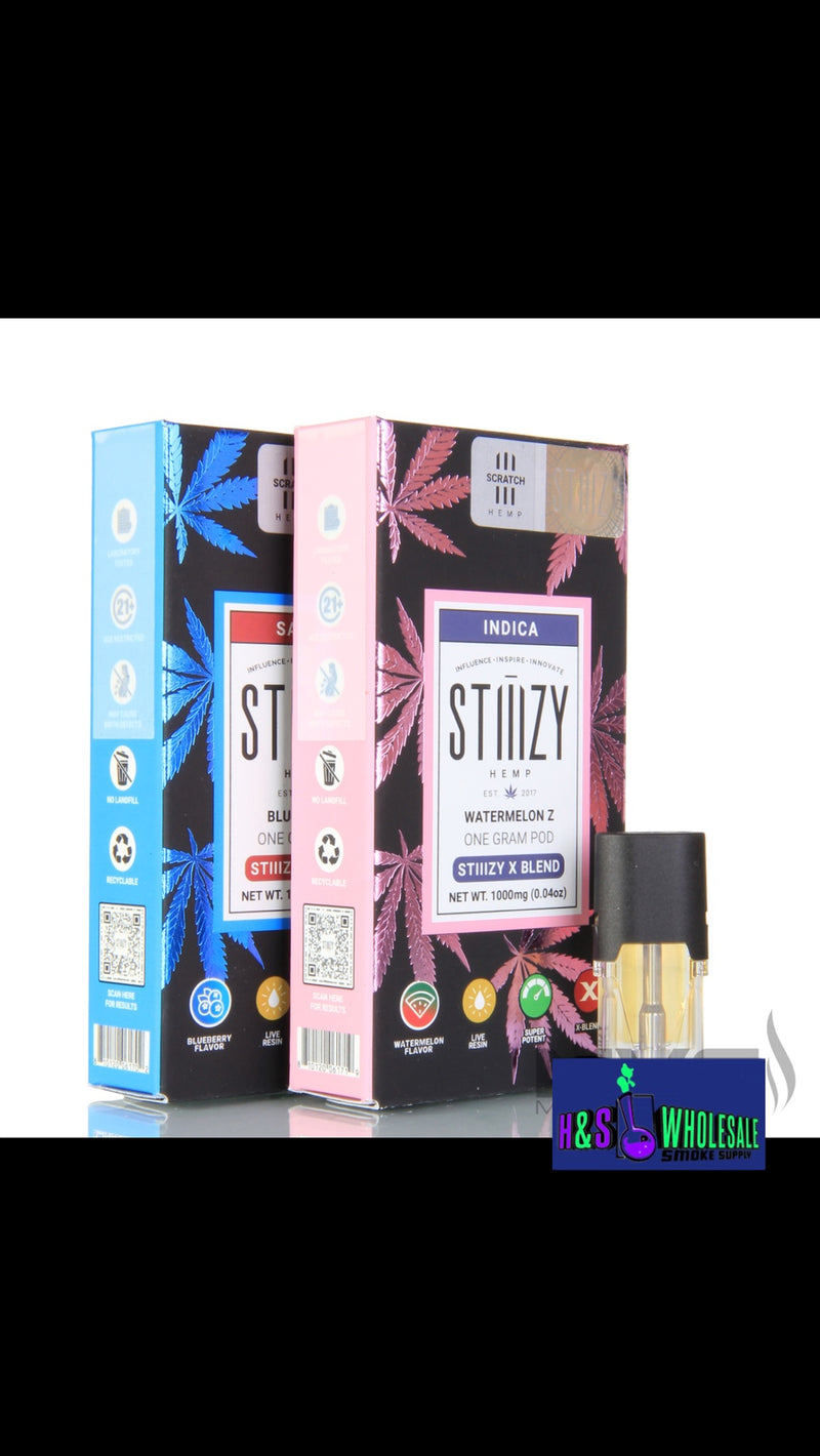 STIIIZY Live Resin STIIIZY X Blend 1000mg 1g Pods 1ct - Premium  from H&S WHOLESALE - Just $10.00! Shop now at H&S WHOLESALE