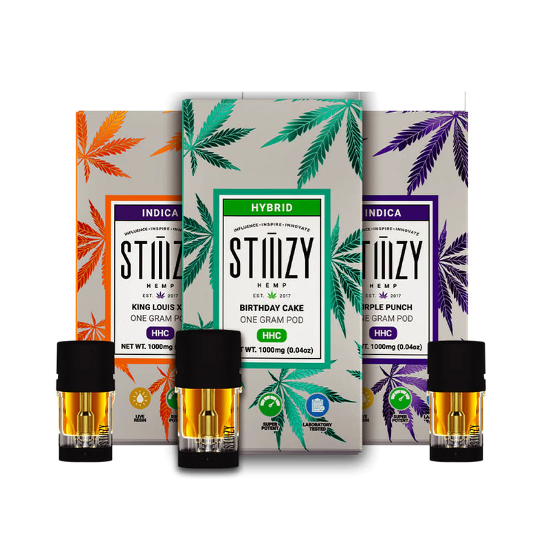 STIIIZY Live Resin HHC 1000mg 1g Pods - Premium  from H&S WHOLESALE - Just $8.00! Shop now at H&S WHOLESALE