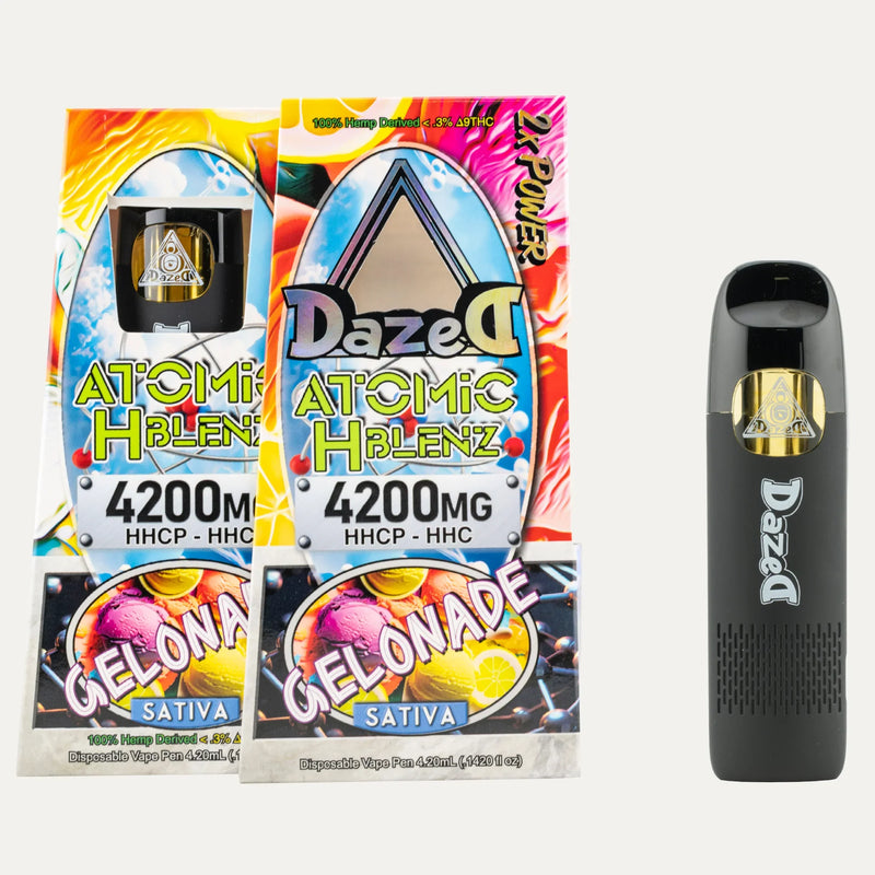 DazeD8 Atomic Blenz THC-A+D9THC-P+D8THC-P Nimbuz 4.2g Disposable Vape 1ct - Premium  from H&S WHOLESALE - Just $20! Shop now at H&S WHOLESALE