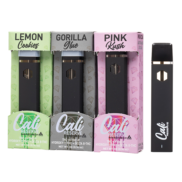 Cali Reserve By Extrax 3g Liquid Diamond Live Resin THC-X & THC-P & HYDROXY-11 & D8 Disposable Vape 1ct - Premium  from H&S WHOLESALE - Just $16.00! Shop now at H&S WHOLESALE